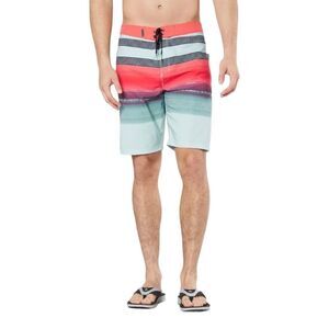 Hurley Men's Phantom Gaviota 18" Boardshorts Sz 31 in Noise Aqua